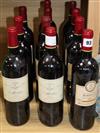 Four bottles of Lafite Baronde Rothschild Reserve Speciale Medoc, 2003, 2000 (3) and four Bordeaux, 2005                               