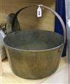 A copper pot diameter 37cm                                                                                                             