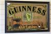 A Guinness advertising mirror W.94cm                                                                                                   