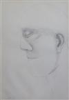 § Dame Elisabeth Frink RA (1930–1993) Head 1976 30.75 x 22in.                                                                          