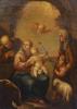 17th century Italian school - The Holy Family with St.John the Baptist and St. Anne                                                                                                                                         