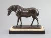 George Garrard (c.1760-1826) a bronze model of a horse 'Skirts', 32 x 13cm, 25cm high.                                                                                                                                      