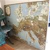 A large relief map of Old Europe W.216cm                                                                                               