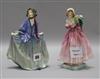 A Royal Doulton figure Sweet Anne HN1318 and New Bonnet HN1728                                                                         