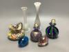 A quantity of Venetian and other glass, including millefiore, tallest 19cm                                                                                                                                                  