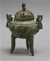 A Chinese 'archaic style' bronze vessel                                                                                                