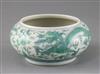 A Chinese doucai 'dragon' pot, Kangxi mark but later, Diam.12cm                                                                        