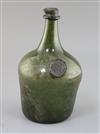 A 'Pyrmont Water' sealed bottle, c.1720-40 H. 25cm                                                                                     