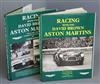 Wyer, John and Nixon, Chris - Racing with the David Brown Aston Martins', 2 vols, quarto, with d.j's,                                  