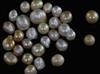 Twenty eight loose undrilled natural saltwater pearls, with Gem & Pearl Laboratory report date 23/7/2019,                              