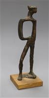 Daphne Hardy Henrion. A bronze sculpture height 31cm                                                                                   
