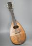 A rosewood and boxwood mandolin with bone pegs, circa 1900                                                                                                                                                                  