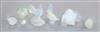 A set of six Sabino, France Opalescent glass birds tallest 9.5cm                                                                       