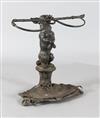 A Victorian Coalbrookdale? cast iron stick stand, width 24.5in. height 23.5in.                                                         