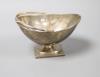 A George III silver boat shaped pedestal sugar basket, Robert Hennell, London, 1784                                                                                                                                         