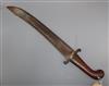 A Russian Imperial sawback falchion pioneer sword                                                                                      