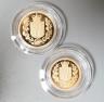 A Royal Mint gold proof sovereign, 2002, cased with certificate and a similar half sovereign (2)                                                                                                                            