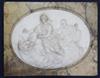 A 19th century Italian carved white marble relief plaque of The Holy Family, 19 x 15in.                                                