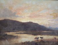 Alfred Walter Williams (1824-1905) 'Nr Sligiehan, Isle of Skye' 8.75 x 11.5in.                                                         