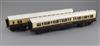 A set of two GWR coaches, Ocean Mail no.1174 and Ocean Express no.2060, in chocolate and cream,                                        