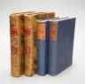 Mixed leather-bound books and catalogues                                                                                                                                                                                    