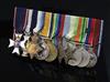 An important group of medals to Admiral Sir Geoffrey Alan Brooke Hawkins KBE, CB, MVO, DSC, with Lady Hawkins DCVO                     