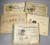 Four Florence Kay Upton Doll books and another book by Edward W. Kimble                                                                                                                                                     