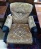 A Victorian club armchair                                                                                                                                                                                                   