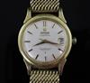 A gentleman's early 1960's 18ct gold Omega Constellation Calendar automatic wrist watch,                                               