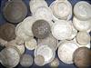 A collection of English silver and other coins,                                                                                        