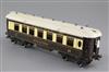 A Hornby Pullman coach "Iolanthe" in chocolate and cream Pullman livery                                                                