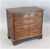 A George III mahogany chest, W.2ft 9in. D.1ft 8in. H.2ft 8in.                                                                          