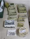 A collection of Balkan Sobraine cigarette tins and ashtrays (15)                                                                       