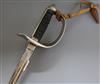 A J B & F Wells George V dress sword and scabbard                                                                                      