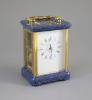 A 20th Century Swiss-made brass carriage clock, Matthew Norman, London, 13.5cm high                                                                                                                                         