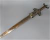 A bronze sword length 77cm                                                                                                             