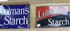 Three Colmans Starch enamel signs                                                                                                      