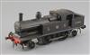 A Leeds Model Co O gauge 2-4-2 tank locomotive, number 10893, LMS black livery, 3 rail, overall 27cm                                   