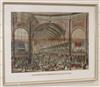 The International Exhibition, framed, Victorian print                                                                                  