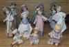 Fifteen Nao figures of children                                                                                                        