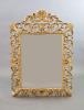 A late 19th century Florentine giltwood wall mirror, W.97cm H.138cm                                                                                                                                                         