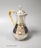 A George III silver baluster hot water pot, John Parker & Edward Wakelin, London, 1769, height 23cm, gross weight 12.5oz                                                                                                    