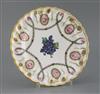 A rare Barr, Flight and Barr plate, circa 1810, 12.9cm diameter                                                                        