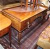 A mahogany wash stand                                                                                                                  