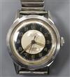 A stainless steel Breitling Cadette mid size manual wind wrist watch.                                                                  