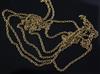 A French 18ct gold guard chain, 160cm.                                                                                                 