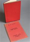 Auden, Wynston Hugh and Isherwood, Christopher - On the Frontier, 8vo, red cloth, Faber and Faber, London 1938,                        