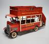 A reproduction tinplate double decker topless bus, the side reading ‘Don’t be vague - ask for Haig’, 42cm long                                                                                                              