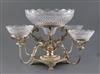 An early 19th century Old Sheffield plate centrepiece,                                                                                 