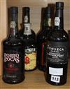 One bottle of Fonseca 1987 Vintage Port and five other ports                                                                           